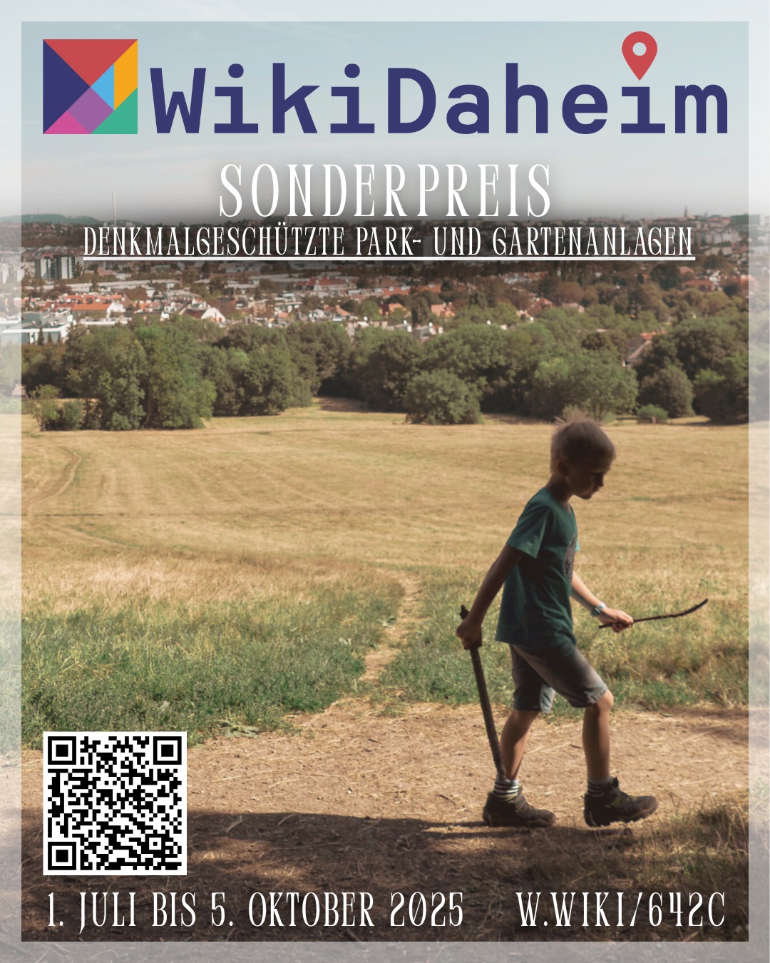 Wikidaheim Sonderpreis 2025 – Denkmalgeschützte Park- und Gartenanlagen
