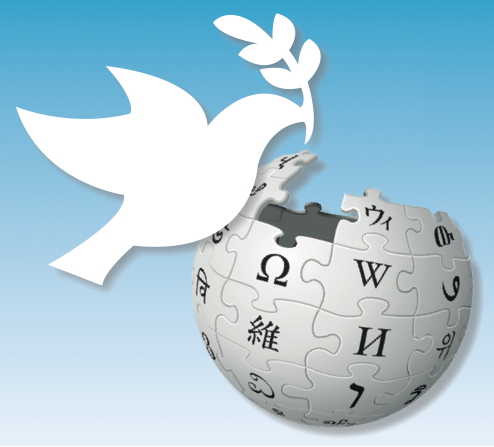 Logo Wikipedia for Peace